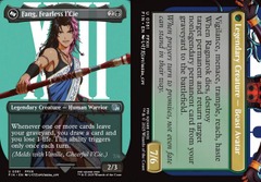 Fang, Fearless l'Cie // Ragnarok, Divine Deliverance (0381) (Borderless) - Foil
